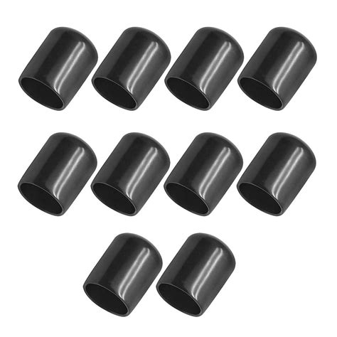 Uxcell Screw Thread Protectors Inch Id Rubber Round End Cap Cover