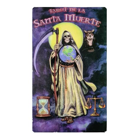 Tarot Santa Muerte Original Plastificado Cartas Instructivo