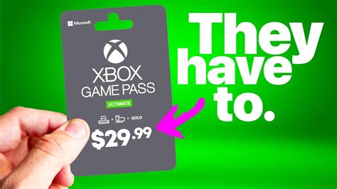 Xbox Game Pass Price Increase Coming Youtube