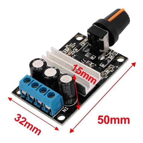 Comprar Controlador De Velocidade Para Motor Dc A A V Dc Pwm Toni