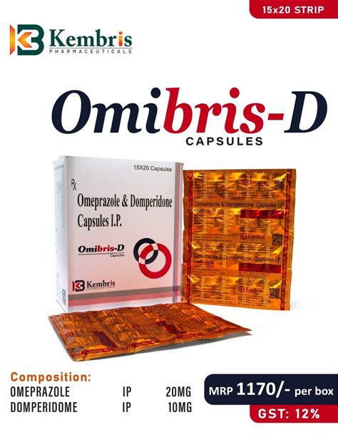 Omeprazole And Domperidone Capsule At Rs 1170 Box Omeprazole And