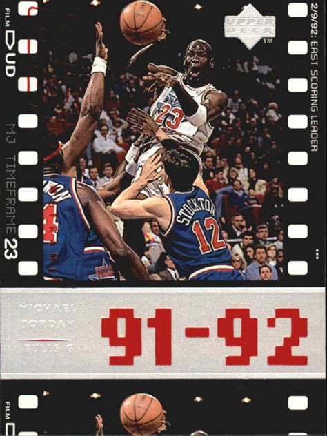 1998 Upper Deck Michael Jordan Living Legend 58 Michael Jordan TF 1992