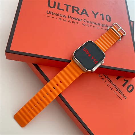 Y10 Ultra Smart Watch With 4 Straps Smart Watch City