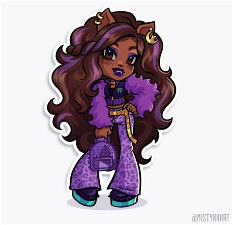 Clawdeen En 2024 Bocetos Bonitos Arte Del Horror Monster High