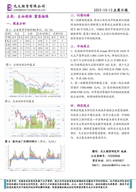 豆类日报豆油领涨震荡偏强