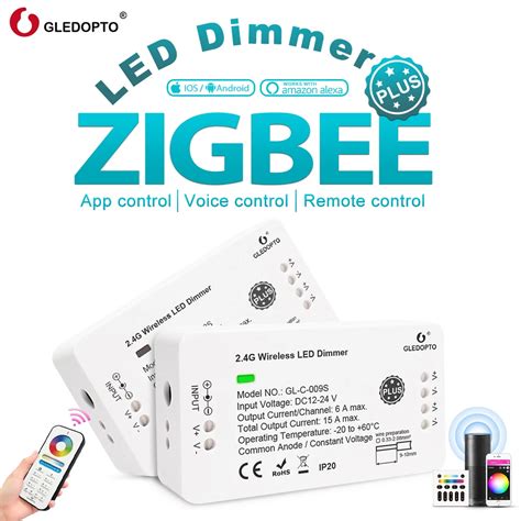 Gledopto Smart Zigbee Led Dimmer Strip Controller Brightness Adjustable