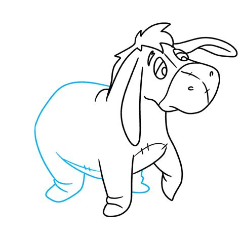 How to Draw Eeyore - Really Easy Drawing Tutorial