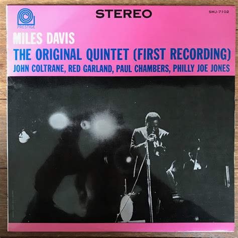 Miles Davis The Original Quintet First Recording 1963 Vinyl