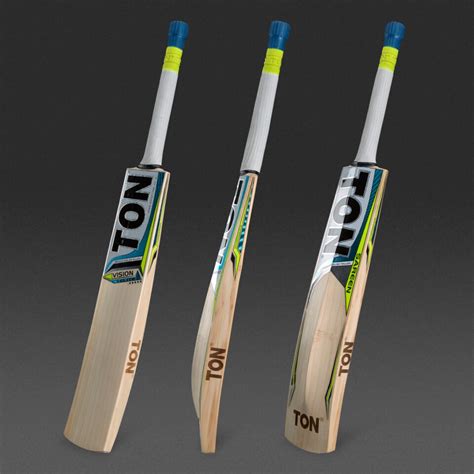 Ton Vision Elite Limited Edition Cricket Bat Cricket Bats Blue Yellow