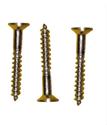 M Mm Mild Steel Half Threaded Screw Flat At Best Price In