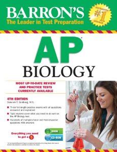 Barrons Ap Biology With Cd Rom Th Edition Barrons Ap Biology Book