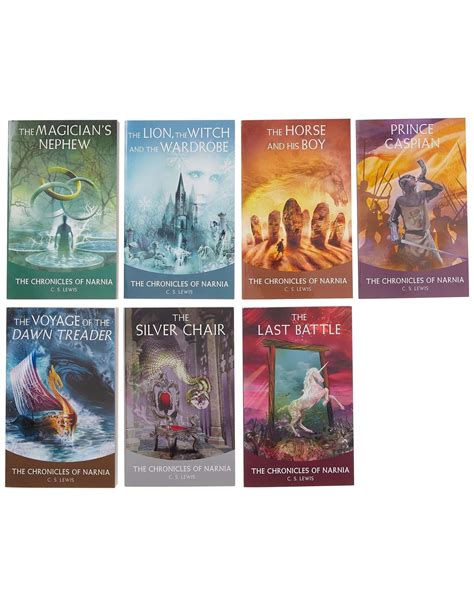 The Chronicles Of Narnia Full Color Paperback Book Box Set Reilly S