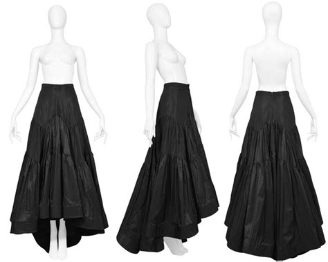 Katy Rodriguez Black Ball Gown Skirt