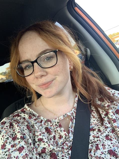 Just A Redhead With Glasses And Freckles R Redheadbeauties