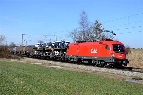 Mit einem gemischten Güterzug von München Nord Rbf nach Salzburg Gnigl