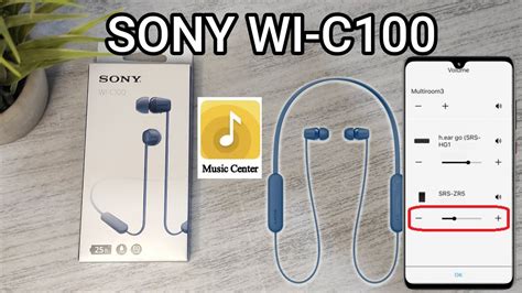 Auriculares Sony Wi C Compatibles Con App Que Mejora El Sonido