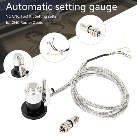 Cnc Tool Setter Router Probe Z Axis Auto Adjustment Tool Touch Setting