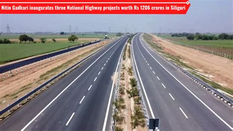 Nitin Gadkari Inaugurates Three National Highway Projects Worth Rs 1206