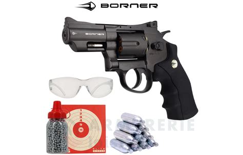 Revolver Borner Super Sport 708 4 5mm BB S 3 Joules Armurerie Loisir