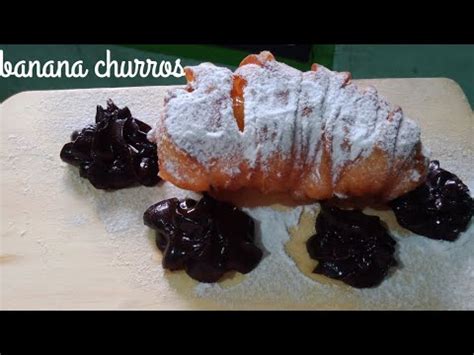 Resep Churros Pisang Takaran Sendok Youtube