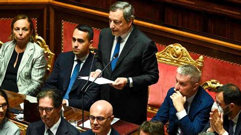 Mario Draghi Ha Parlato Al Senato Ecco Cosa Ha Detto Il Presidente Del