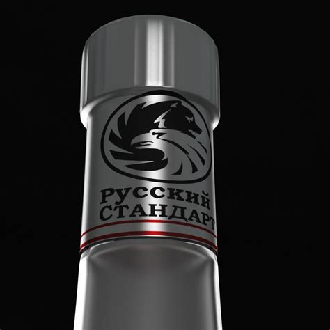 Russian Standart Vodka 3d Max