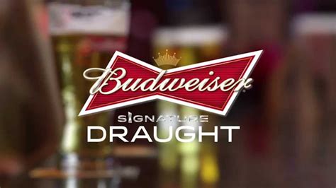 Budweiser Signature Draught Youtube