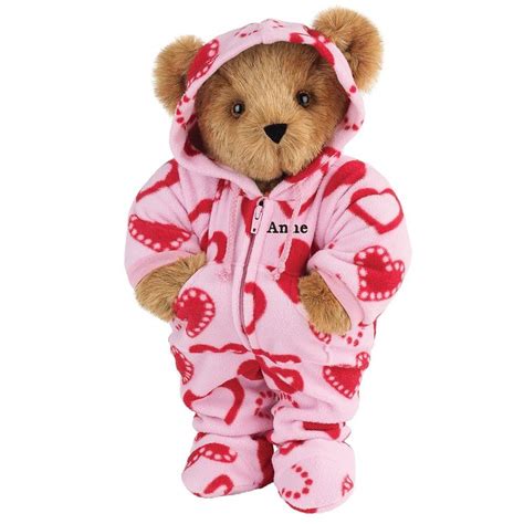 15 Hoodie Footie™ Sweetheart Bear In Valentines Day Teddy Bears