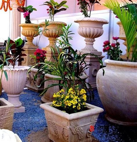 Stone Garden Planters At Rs 40000 Sandstone Planter In Jaipur ID