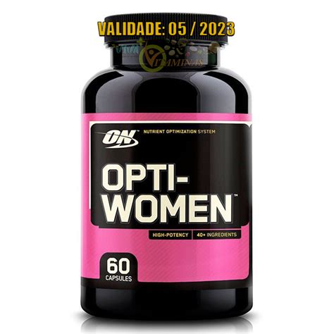 Multivitam Nico Para Mulheres Completo Opti Women Caps Optimum