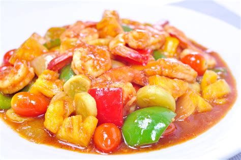 Thai Food Recipes: THAI SWEET AND SOUR SHRIMP