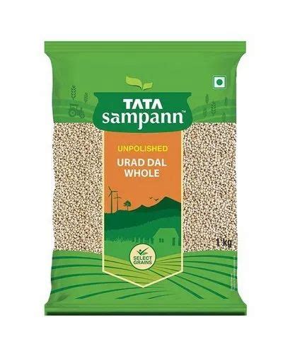 Tata Sampann Whole Unpolished Urad Dal High In Protein Packaging Size