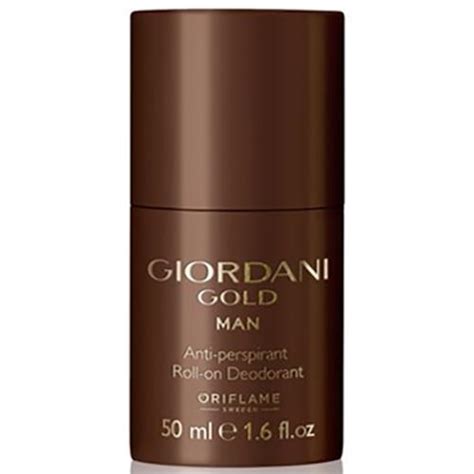 Oriflame Giordani Gold Man Anti Perspirant Roll On Deodorant