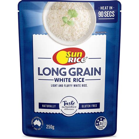 Calories In Coles Long Grain White Microwave Rice Calcount