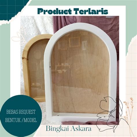 Jual Bingkai Dome Mahar Frame Love Cave Pigura Setengah Lingkaran Kubah