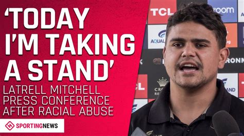 Latrell Mitchells Powerful Message After Racial Abuse Press