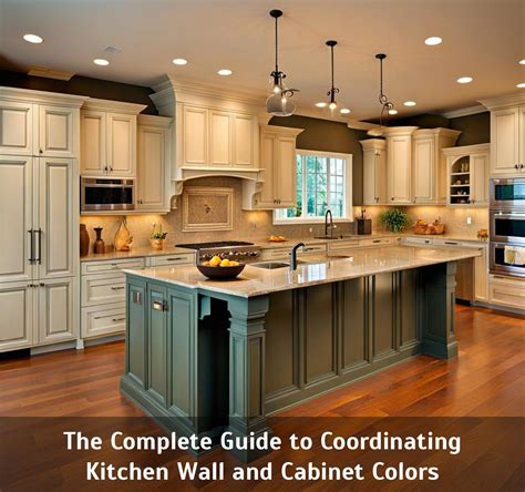 The Complete Guide to Coordinating Kitchen Wall and Cabinet Colors ...