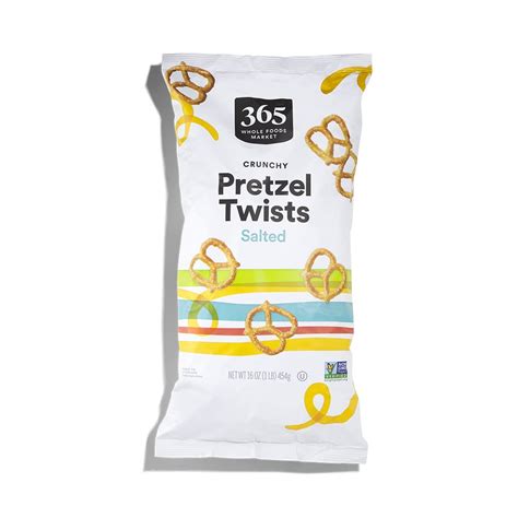 365 By Whole Foods Market Crunchy Pretzel Twists 16 Ounce Salted 1