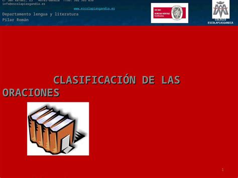 PPT Clasificacion De Las Oraciones DOKUMEN TIPS