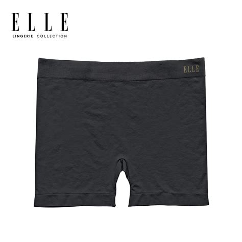 ELLE Lingerie I Panty กางเกงขาสนกนโปผา Spendex I LP BL Shopee Thailand