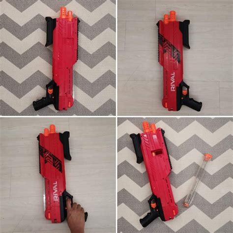 Nerf Rival Atlas Xvi 1200 Red 1 Toy Gun Hobbies And Toys