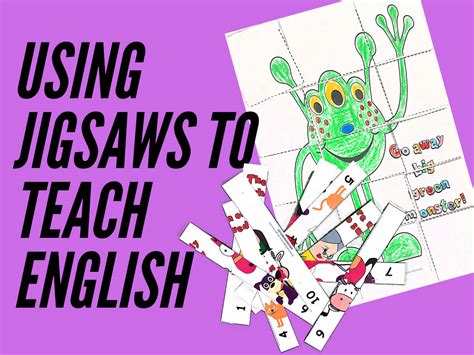 Using jigsaw puzzles to teach English to young learners