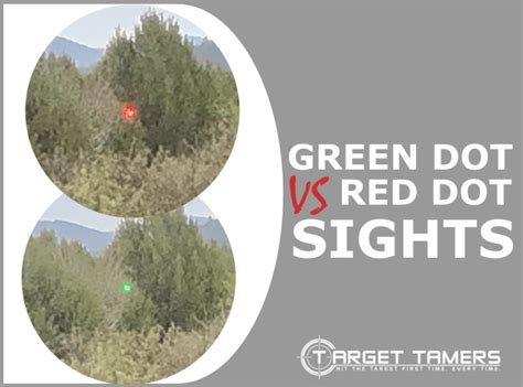 Green Dot VS Red Dot Sights A Comprehensive Analysis