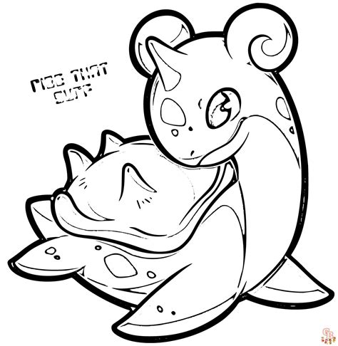 Lapras Coloring Pages Free Printable Coloring Pages For Off