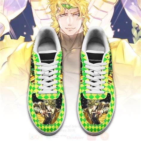 HOT Dio Brando JoJo Anime NAF Nike Air Force Shoes Boxbox Branding Luxury T Shirts Online In USA