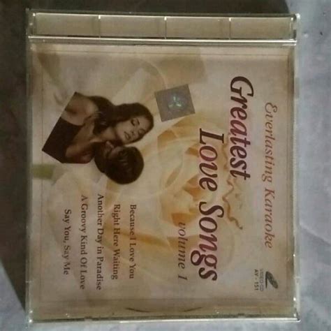 Jual Vcd Original Karaoke Greatest Love Songs Vol Di Lapak Toko