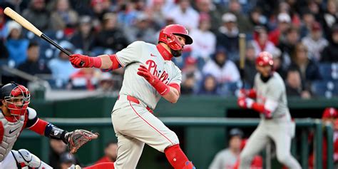 Kyle Schwarber leads Phillies to win over Nationals