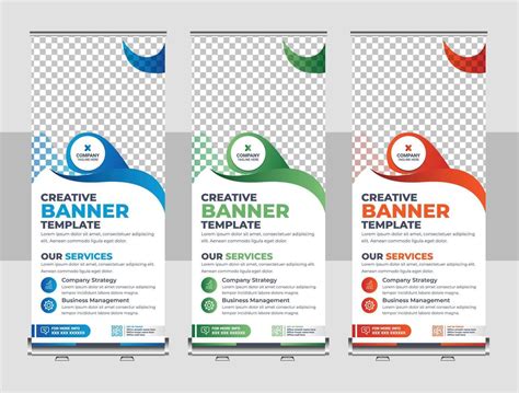 Plantilla De Banner Enrollable Corporativo 21796581 Vector En Vecteezy