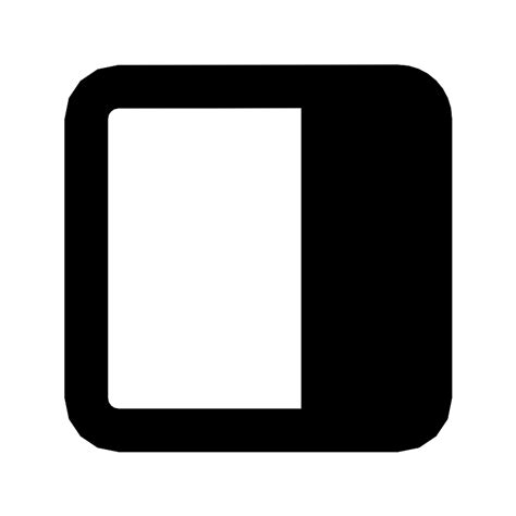 Sidebar Vector Svg Icon Svg Repo