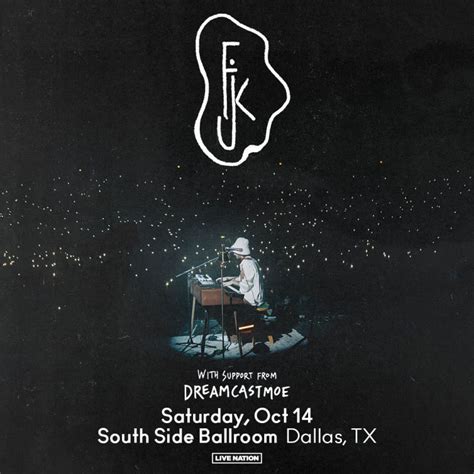 FKJ - 2023 U.S. Fall Tour in Dallas at South Side Ballroom